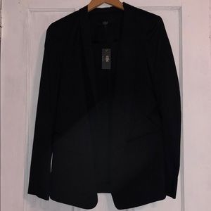 Tibi Black poplin Blazer